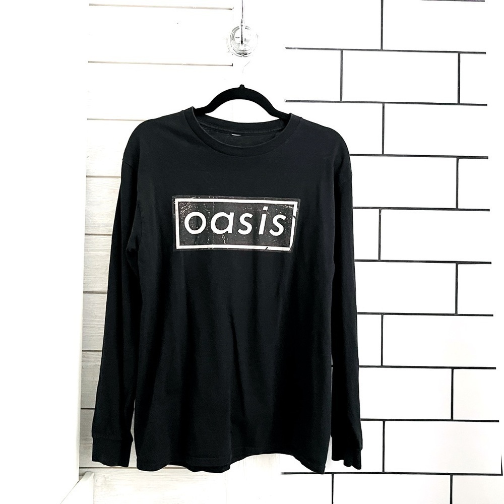 🖤Oasis Long Sleeve Band T-Shirt🖤
